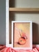 Peachy Parakeet Giclée Art Print Sticky Beaks Art Print