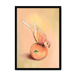 Peachy Parakeet Framed Print Sticky Beaks A3 (297 X 420 mm) / Black / No Mount (All Art) Framed Print