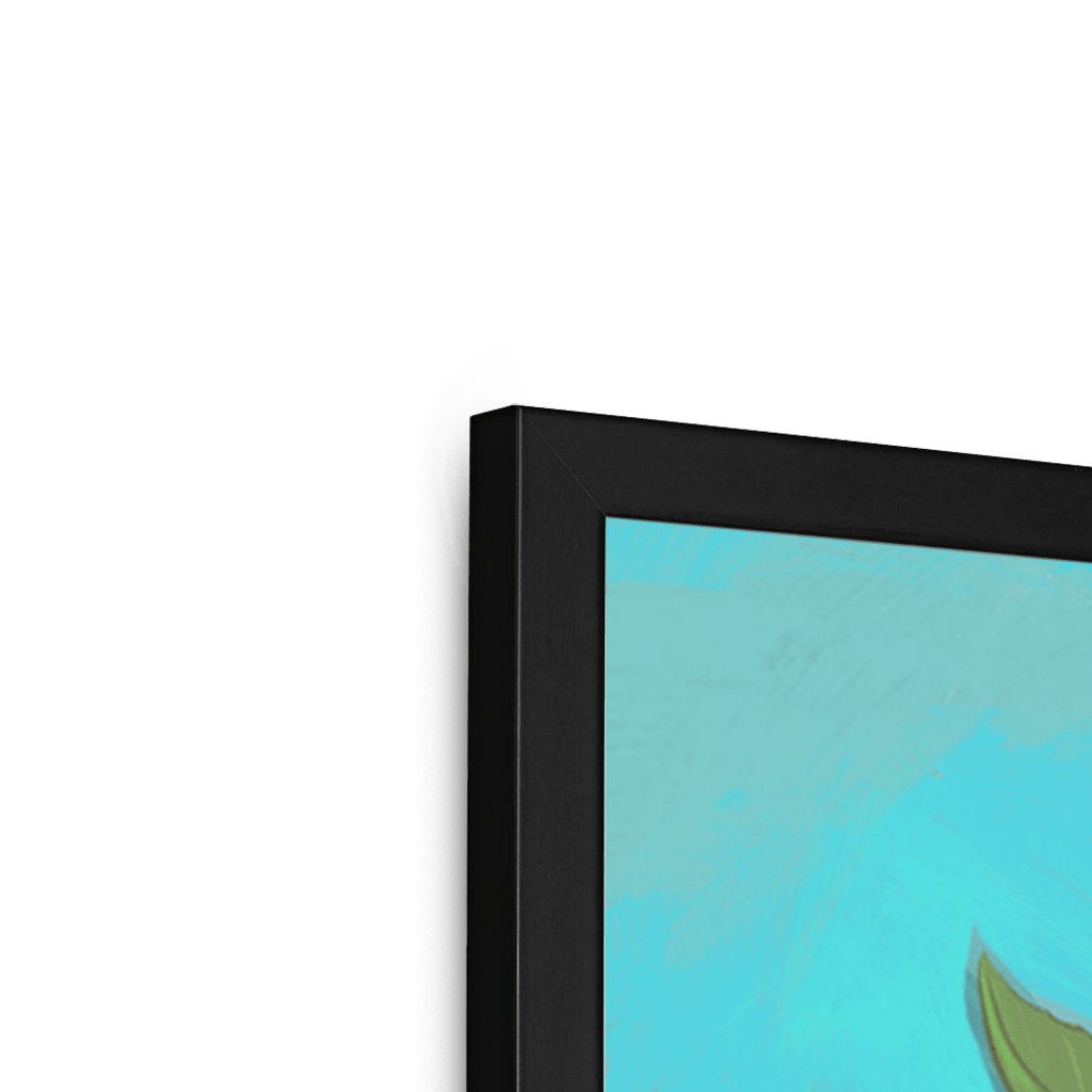 Pêches Giclée Framed Print Intercontinental Fruitery Framed Print