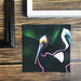 Pelicans Giclée Art Print Fine Art Square GIclee Art Print