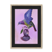 Plump Pigeon Framed Print Sticky Beaks A3 (297 X 420 mm) / Natural / Black Mount Framed Print