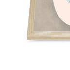 Prickly In Pink Framed Print Heat Flares Framed Print