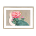 Prickly In Pink Framed Print Heat Flares A3 (297 X 420 mm) / Natural / White Mount Framed Print