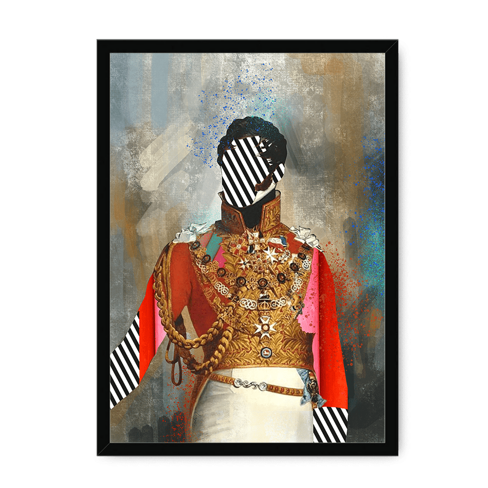 Prince Leopold Framed Print Noblesse Oblige A3 (297 X 420 mm) / Black / No Mount (All Art) Framed Print
