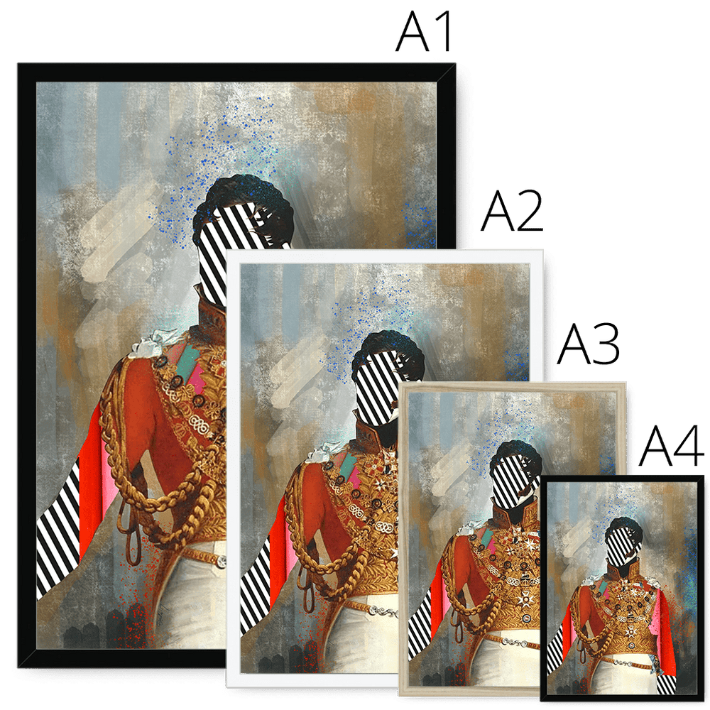 Prince Leopold Framed Print Noblesse Oblige Framed Print