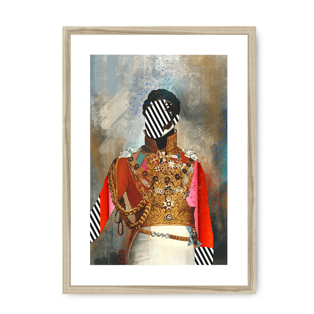 Prince Leopold Framed Print Noblesse Oblige A3 (297 X 420 mm) / Natural / White Mount Framed Print
