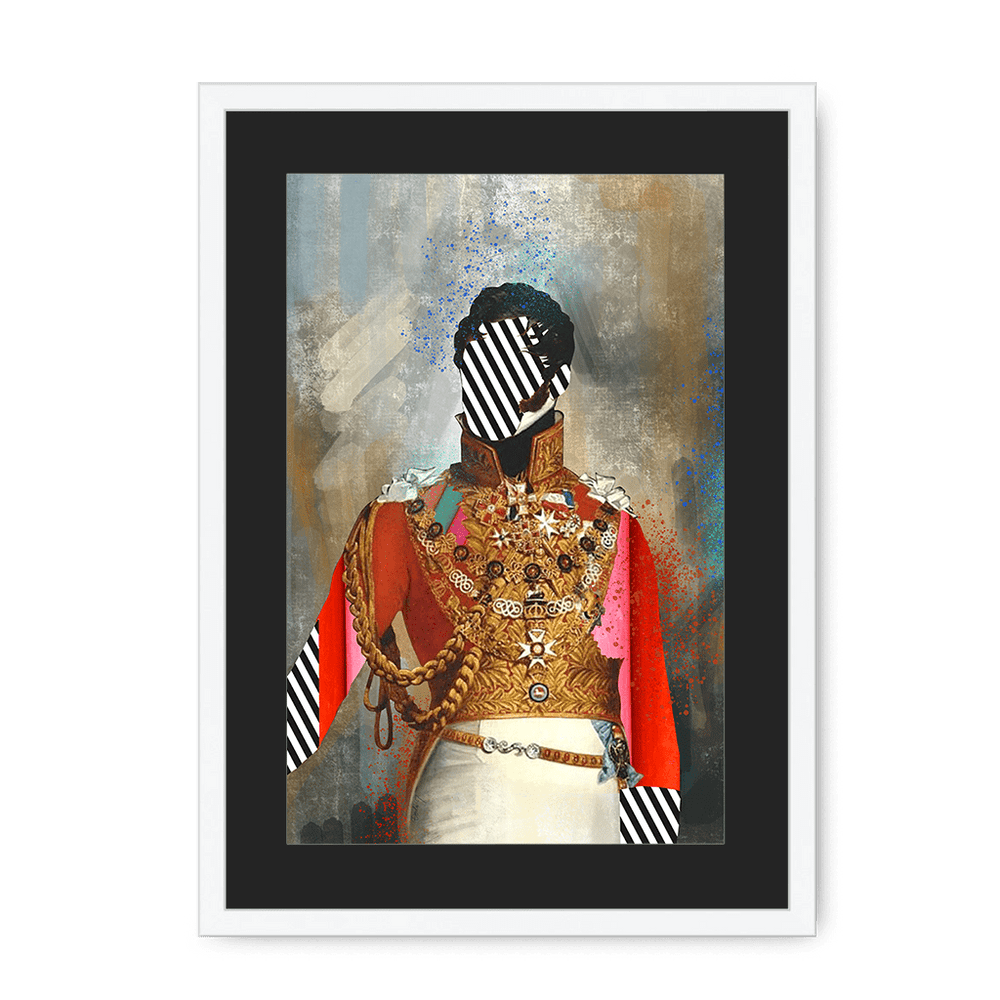 Prince Leopold Framed Print Noblesse Oblige A3 (297 X 420 mm) / White / Black Mount Framed Print