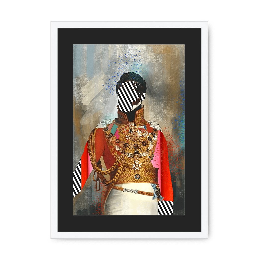 Prince Leopold Framed Print Noblesse Oblige A3 (297 X 420 mm) / White / Black Mount Framed Print