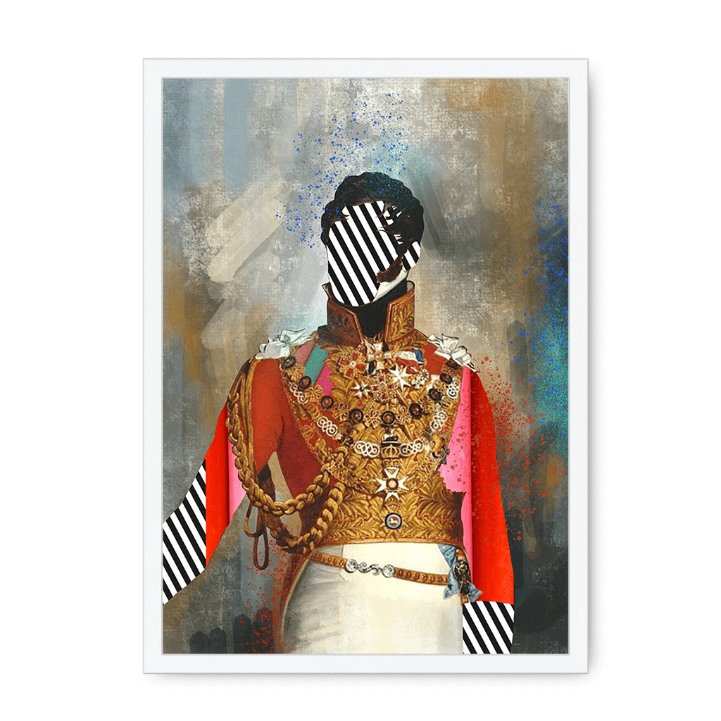 Prince Leopold Framed Print Noblesse Oblige A3 (297 X 420 mm) / White / No Mount (All Art) Framed Print