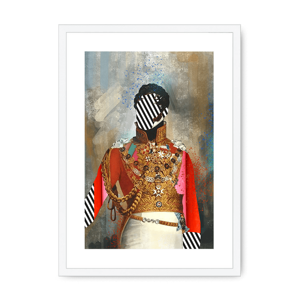Prince Leopold Framed Print Noblesse Oblige A3 (297 X 420 mm) / White / White Mount Framed Print