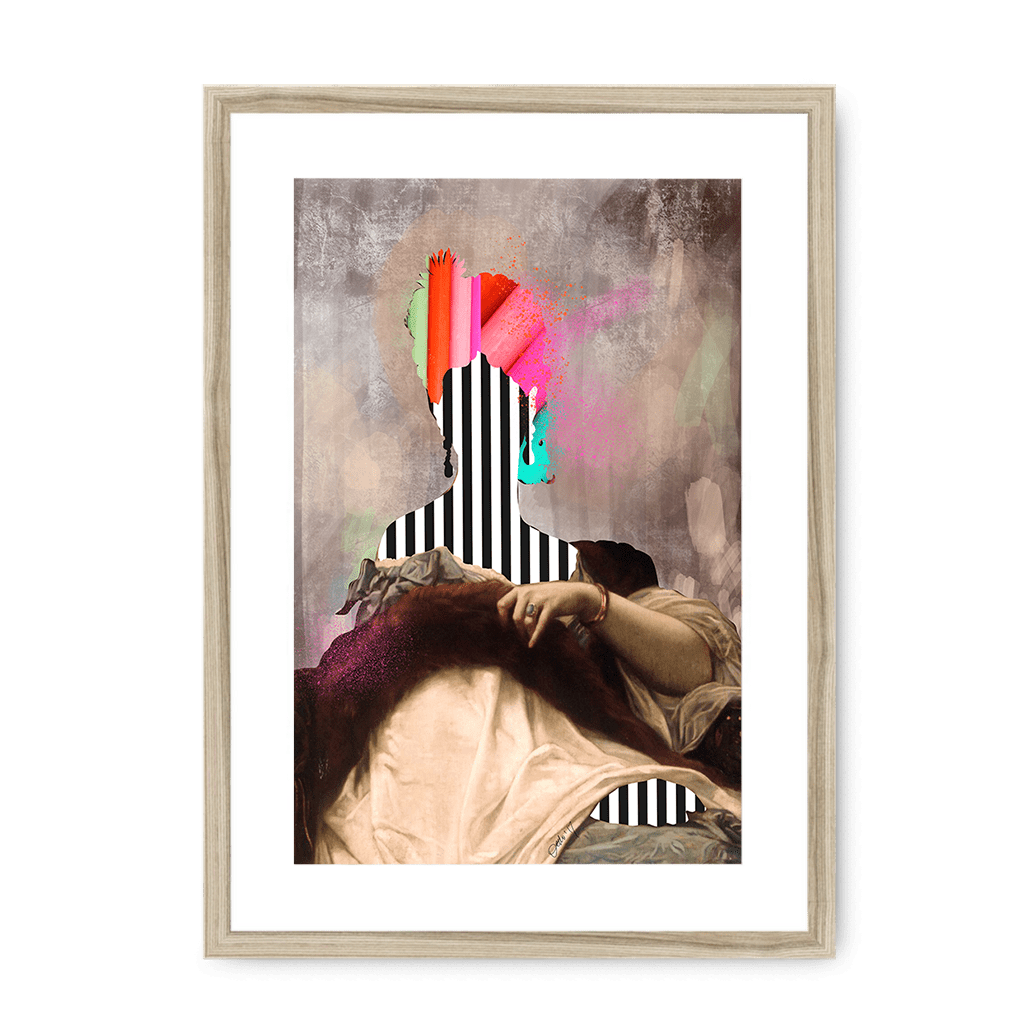 Princess Leopold Framed Print Noblesse Oblige A3 (297 X 420 mm) / Natural / White Mount Framed Print