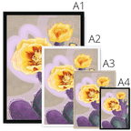 Purple Sundaze Framed Print Heat Flares Framed Print