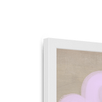 Purple Sundaze Framed Print Heat Flares Framed Print