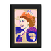 Queen Lizzy Framed Print Collage Corner A3 (297 X 420 mm) / Black / Black Mount Framed Print