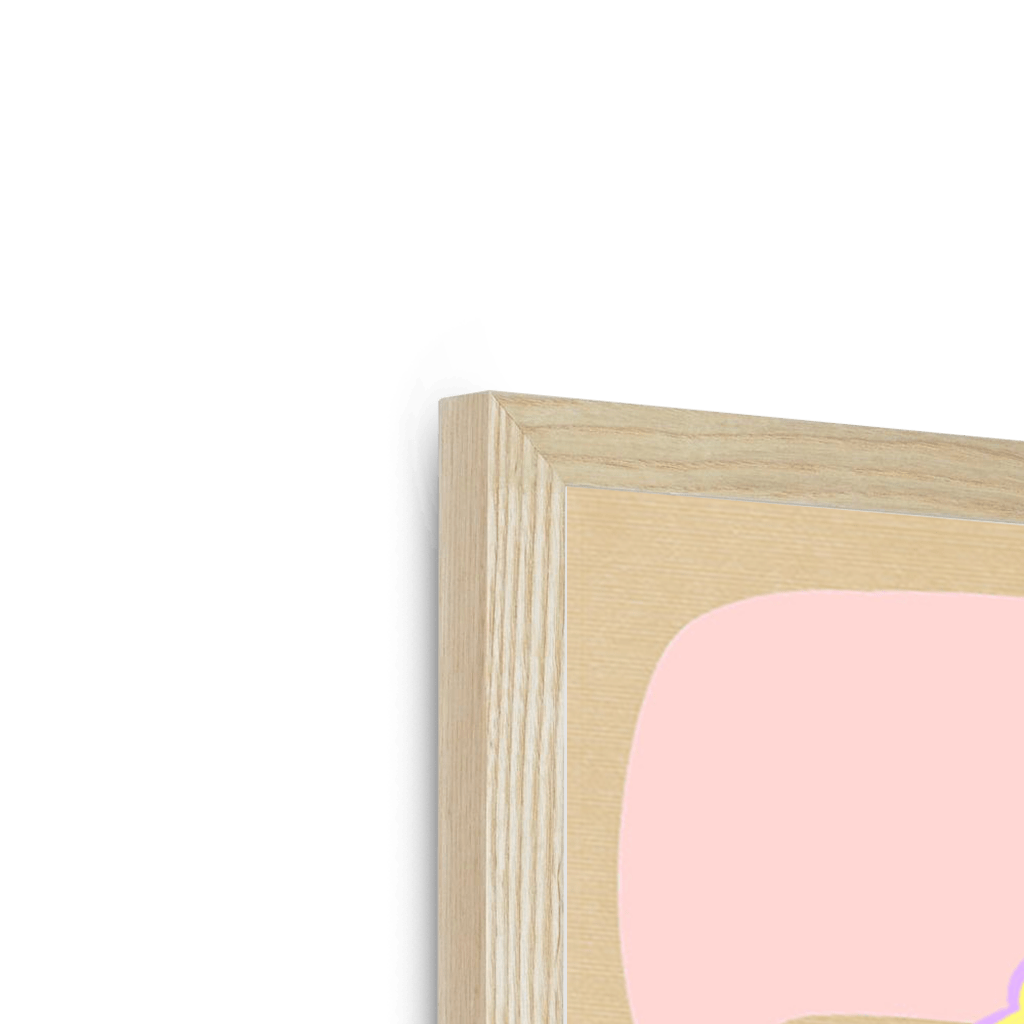 Queen Lizzy Framed Print Collage Corner Framed Print