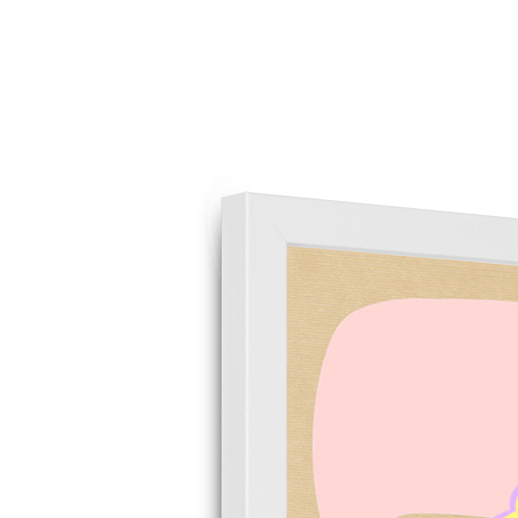 Queen Lizzy Framed Print Collage Corner Framed Print