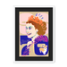 Queen Lizzy Framed Print Collage Corner A3 (297 X 420 mm) / White / Black Mount Framed Print