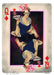 Queen Of Diamonds Matte Art Print Game Face Art Print