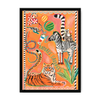 Rayures Sauvages Framed Print Aventures Des Créatures A3 (297 X 420 mm) / Black / No Mount (All Art) Framed Print