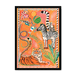 Rayures Sauvages Framed Print Aventures Des Créatures A3 (297 X 420 mm) / Black / No Mount (All Art) Framed Print