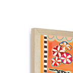 Rayures Sauvages Framed Print Aventures Des Créatures Framed Print