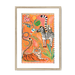 Rayures Sauvages Framed Print Aventures Des Créatures A3 (297 X 420 mm) / Natural / White Mount Framed Print