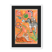 Rayures Sauvages Framed Print Aventures Des Créatures A3 (297 X 420 mm) / White / Black Mount Framed Print