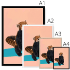 Red Panda PB Framed Print Food Fur & Feathers Framed Print