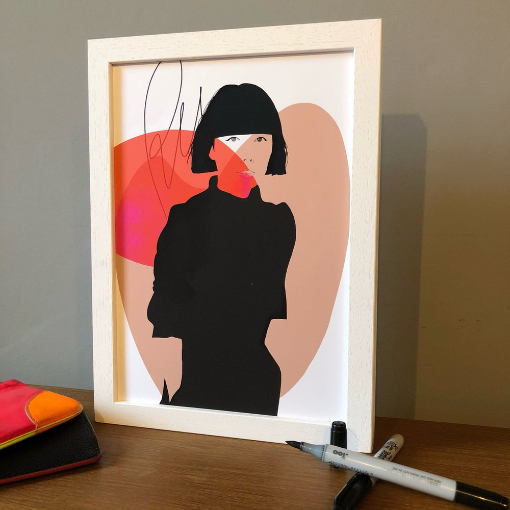 Rei Kawakubo - Icon Giclée Art Print Fashion Illustration Art Print