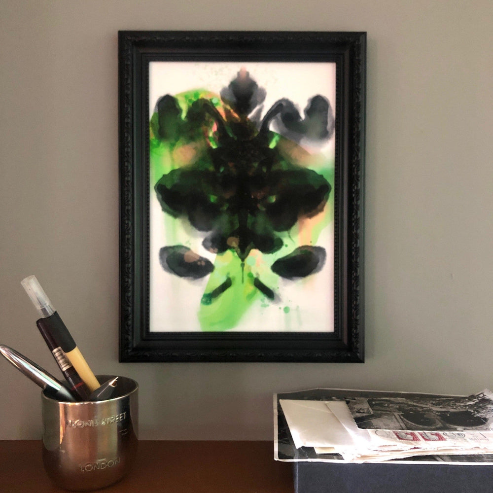 Rorschach Requiem Green Matte Art Print Rorschach Requiem Art Print