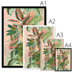 Ruby Rubber Jungle Framed Print WallFlowers Framed Print