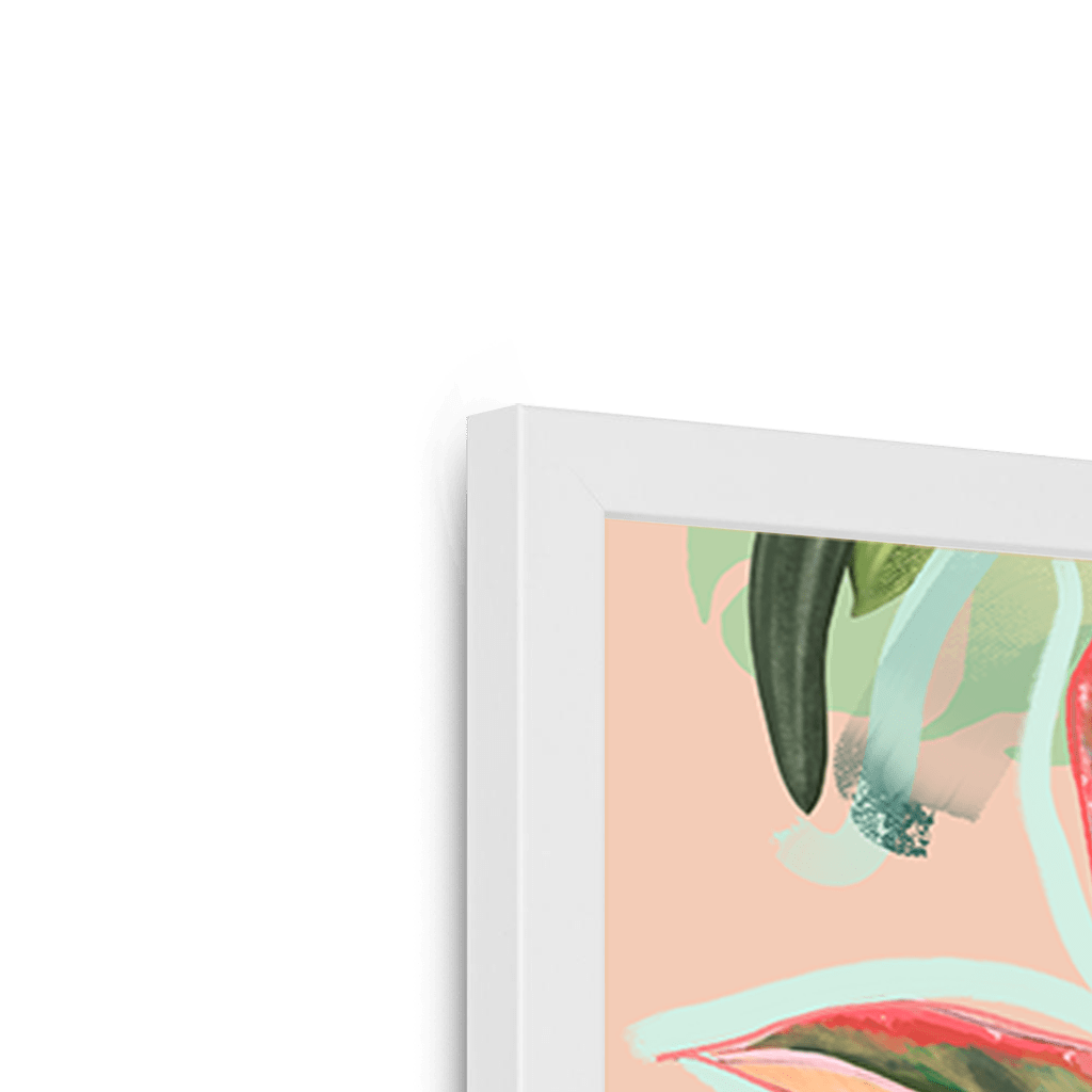 Ruby Rubber Jungle Framed Print WallFlowers Framed Print