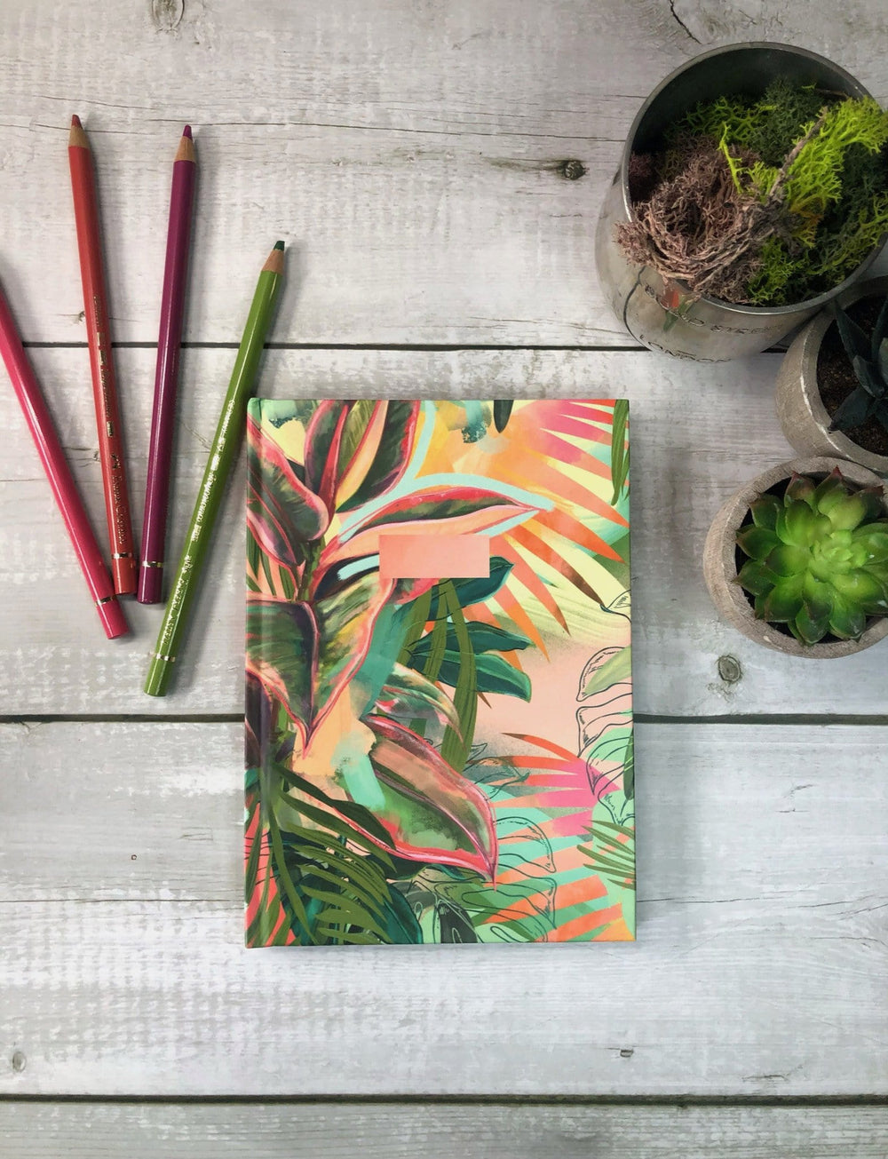 Ruby Rubber Jungle Journal Stationery by diedododa Journal