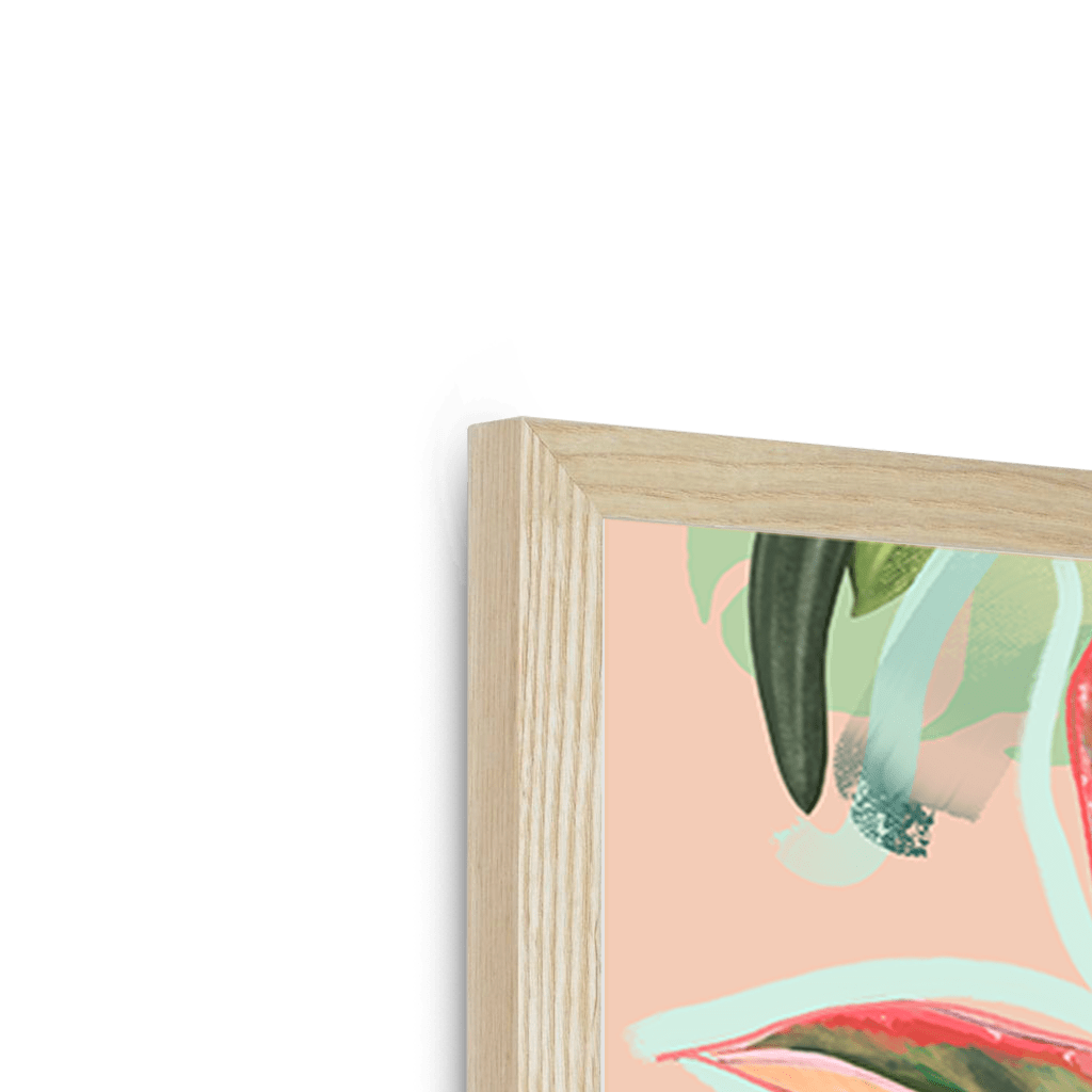 Ruby Rubber Jungle Framed Print WallFlowers Framed Print