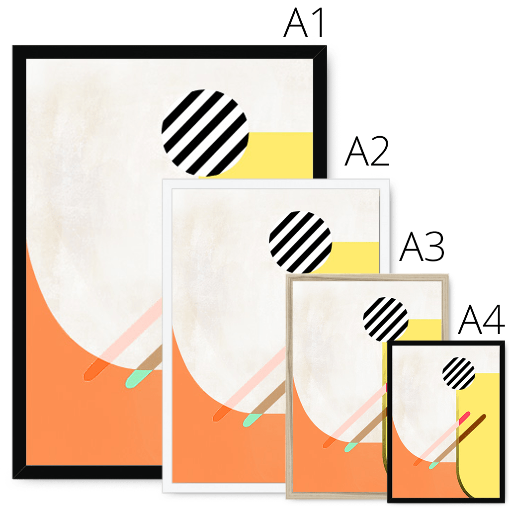 San Framed Print Movements Framed Print