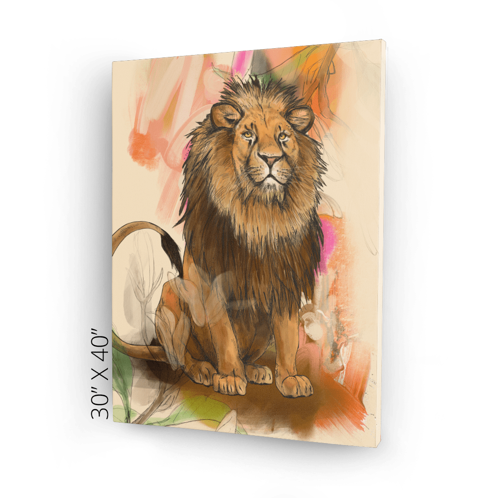 Savannah Suave Canvas Print Pawky Paws Canvas Print