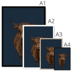 Kyloe Framed Print Food Fur & Feathers Framed Print