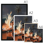 Scottish Riviera Framed Print Hôtel Dodo Framed Print