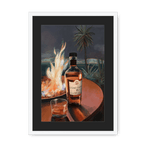 Scottish Riviera Framed Print Hôtel Dodo A3 (297 X 420 mm) / White / Black Mount Framed Print