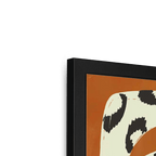 Leopard Des Neiges Framed Print Aventures Des Créatures Framed Print