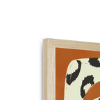 Leopard Des Neiges Framed Print Aventures Des Créatures Framed Print