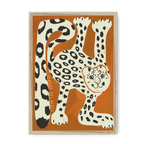 Leopard Des Neiges Framed Print Aventures Des Créatures A3 (297 X 420 mm) / Natural / No Mount (All Art) Framed Print
