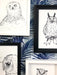 Snowly Matte Art Print Ink Birds Art Print