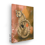 Spotted Repose Canvas Print Pawky Paws Canvas Print