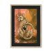 Spotted Repose Framed Print Pawky Paws A3 (297 X 420 mm) / Natural / Black Mount Framed Print