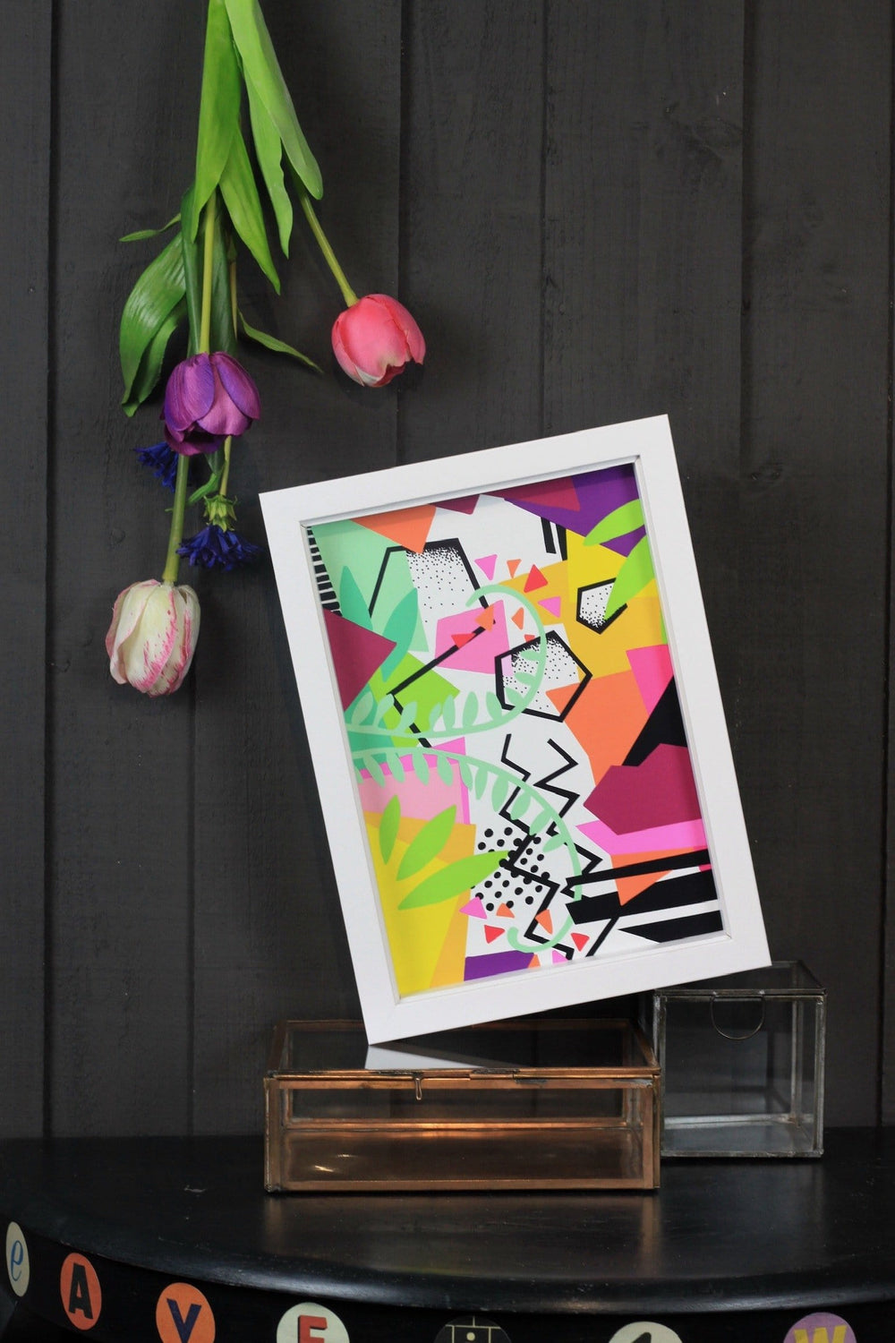 Spring Matte Art Print Abstract Seasons Art Print