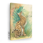 Spring Steppe Canvas Print Pawky Paws Canvas Print