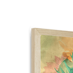 Spring Steppe Framed Print Pawky Paws Framed Print