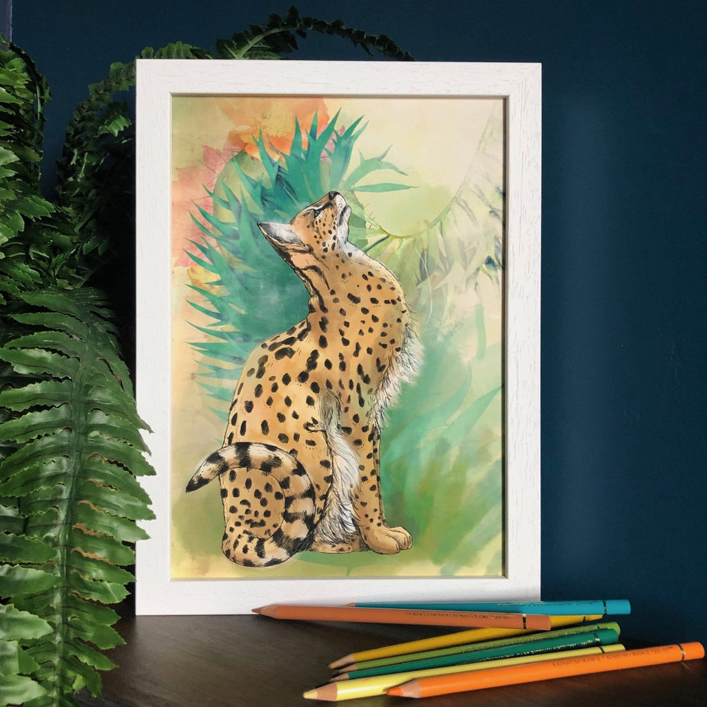 Spring Steppe Giclée Art Print Pawky Paws Art Print