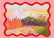 Summer Slopes Giclée Art Print Kitsch Kanaveral Art Print